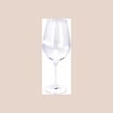 Verre a vin - cristal -