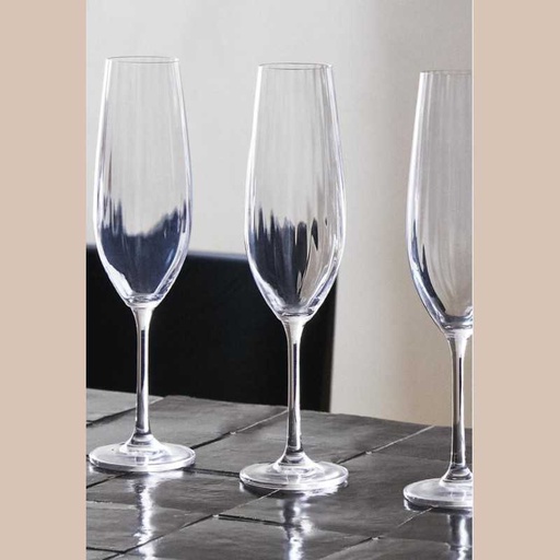 Verre à champagne - cristal 
