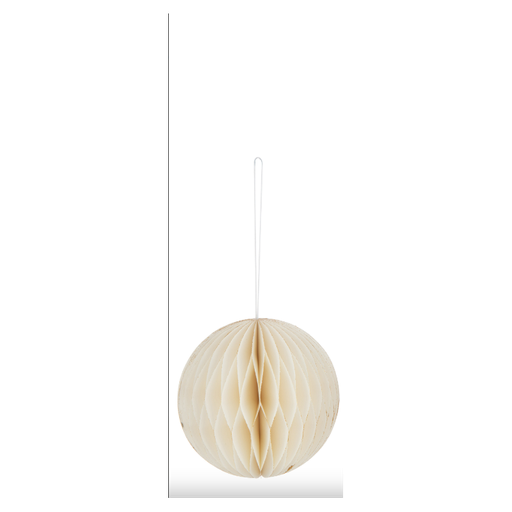 Boule papier d8 blancs