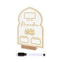 Compte à rebours ramadan en acrylique