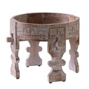 Petite table ronde naturel d50