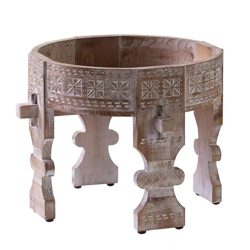 Petite table ronde naturel d50