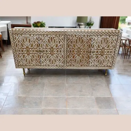 Buffet double "maroco"