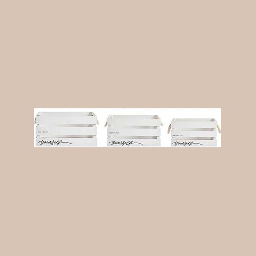 Boite bois blanc yourself