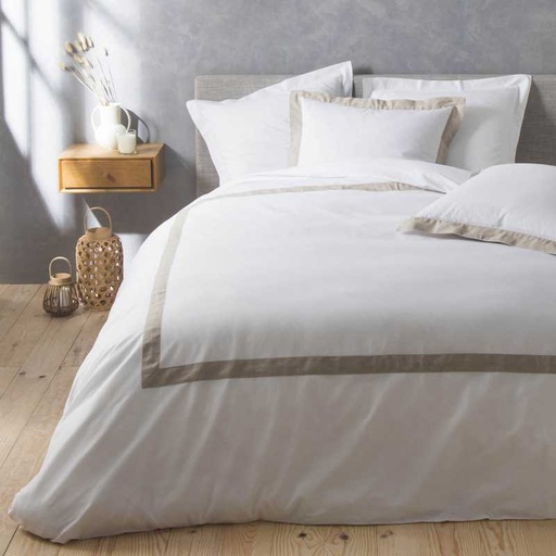 Parure 3 p. 240 x 220 cm uni 57 fils lauraline