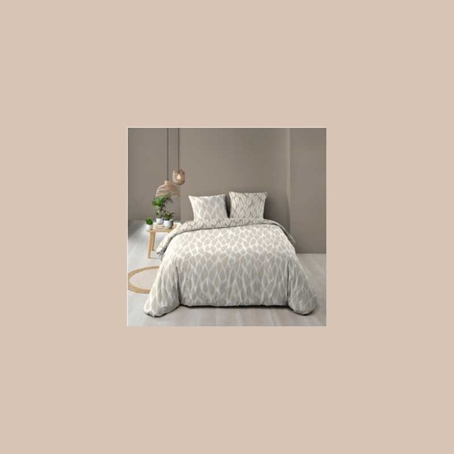Parure 3 p. 260 x 240 cm imprime 42 fils allover amanda