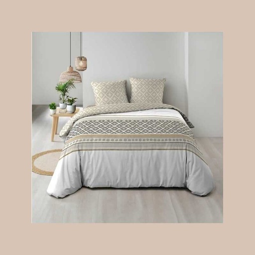 Parure 3 p. 260 x 240 cm imprime 57 fils allover sybille