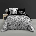 Parure 3 p. 240 x 220 cm percale imp. 78 fils allover cabana