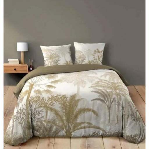 Parure 3 p. 260 x 240 cm imprime 42 fils dessin place cocoty