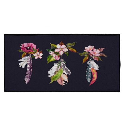 Tapis deco rectangle 57 x 115 cm imp printalia