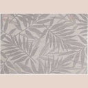 Tapis rectangle 120 x 170 cm tisse plat palmyre
