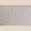 Tapis rectangle 160 x 230 cm tisse plat hexagon