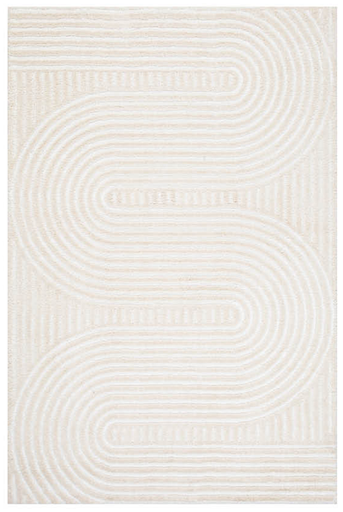 Tapis rectangles 120 x 170 cm frise relief Balamanca