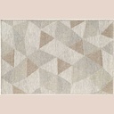 Tapis rectangle 120 x 170 cm tisse plat odilon