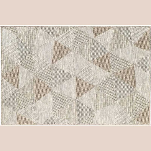 Tapis rectangle 120 x 170 cm tisse plat odilon