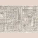 Tapis rectangle tisse plat relief ezio 120 x 170 cm 