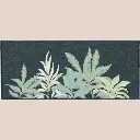 Tapis rectangle 50 x 120 cm imprime digital vayana