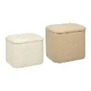 Pouf teddy carré 