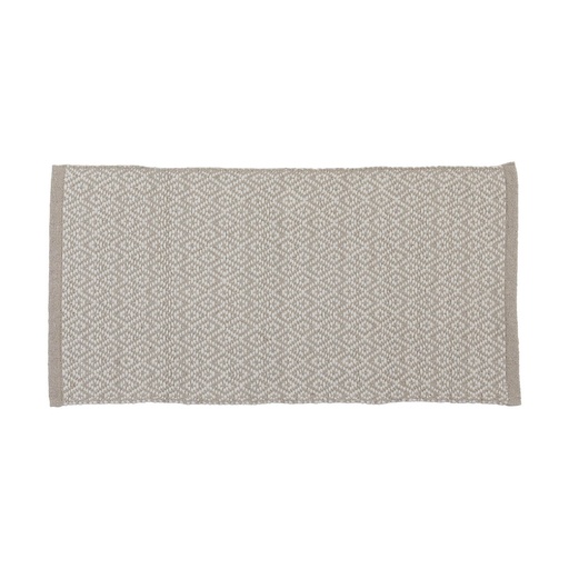 Tapis alice coton/autres fibres 45x90 cm - beige