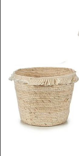 Panier avec froufroux