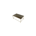 Table rectangulaires noir or