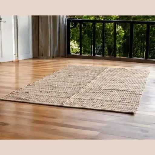 Tapis 120x180cm coton jute