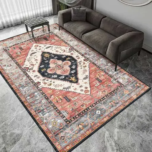 Tapis "flamme nomade" - 160*230 cm