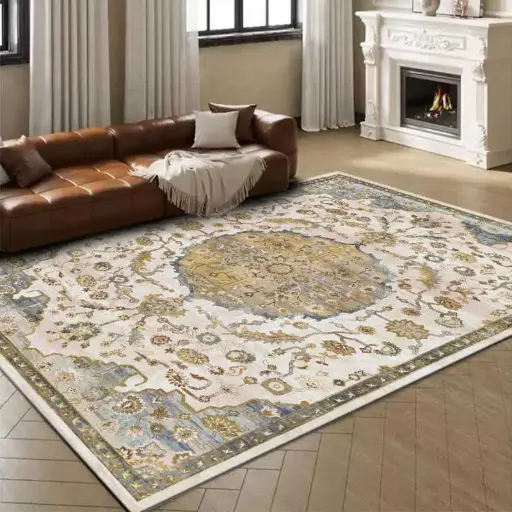 Tapis "jardin doré" - 160*230 cm