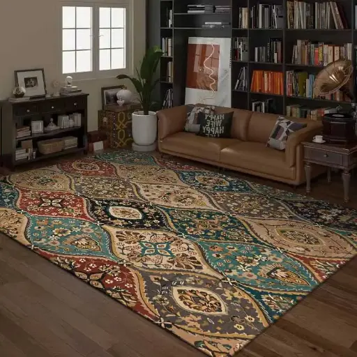 Tapis "feuilles d'alhambra" - 160*230 cm