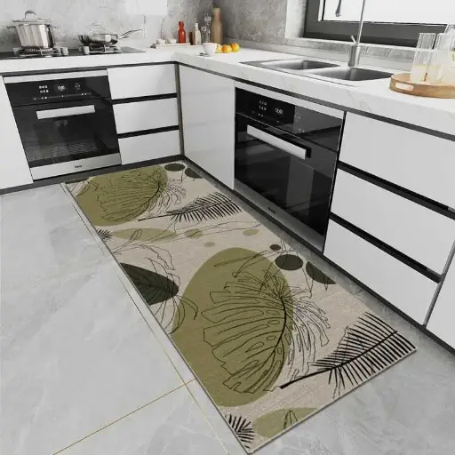 Tapis 50x120 impression jute "canopy "