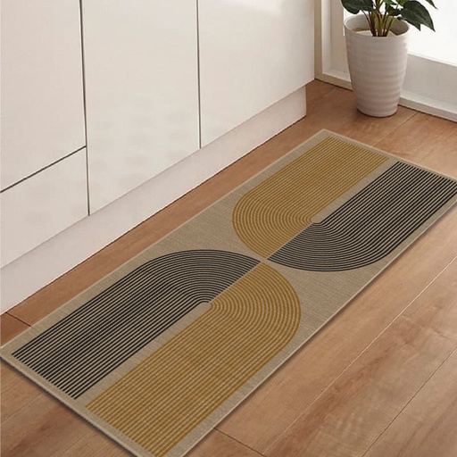 Tapis 50x120 impression jute " horizon"