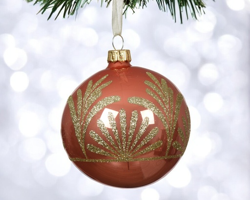 Boules verre email 