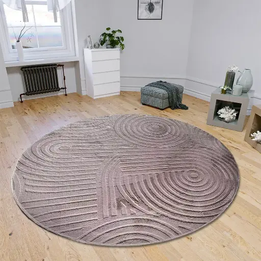 Tapis "ciréna" 160cm de diamètre