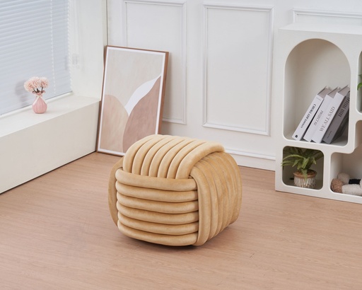 Pouf Eddy  Biscuit