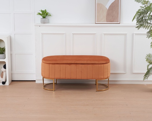 Banquette "Adelaïde" rouille