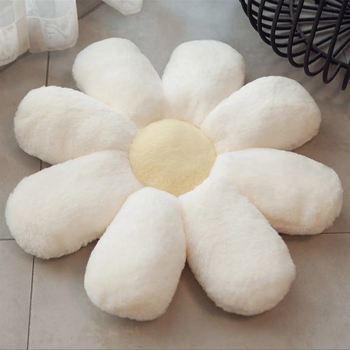 Coussin célia blanc 60x60cm