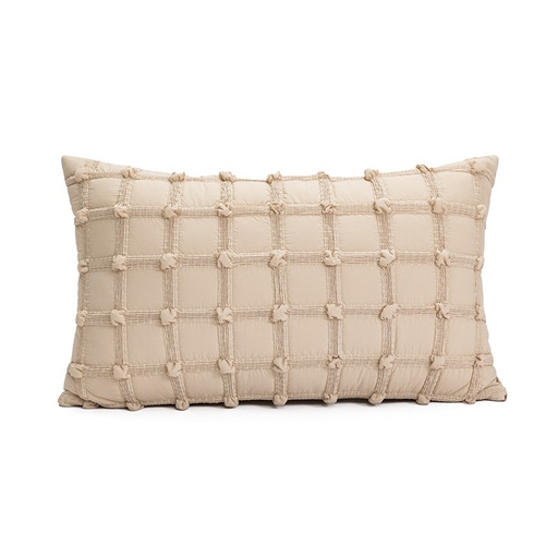 Coussin élina kaki 30x50cm