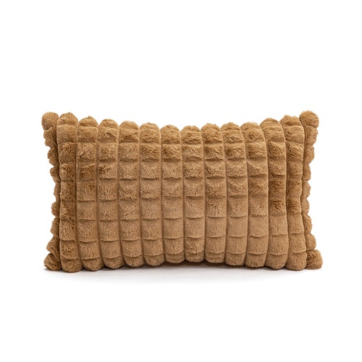 Coussin cassandra marron 30x50cm
