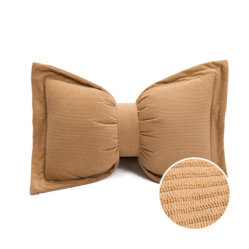 Coussin zélie marron 30x50cm