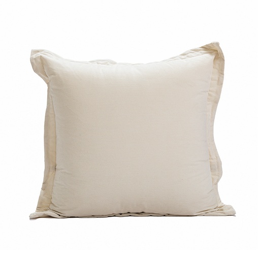 Coussin solène beige 45x45cm