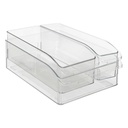 Lot de 3 rangements frigo en PET SF  