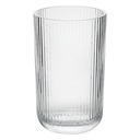 Gobelet haut strié EMA transparent 43cl  