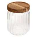 Bocal verre + acacia 500ml HARMONY  