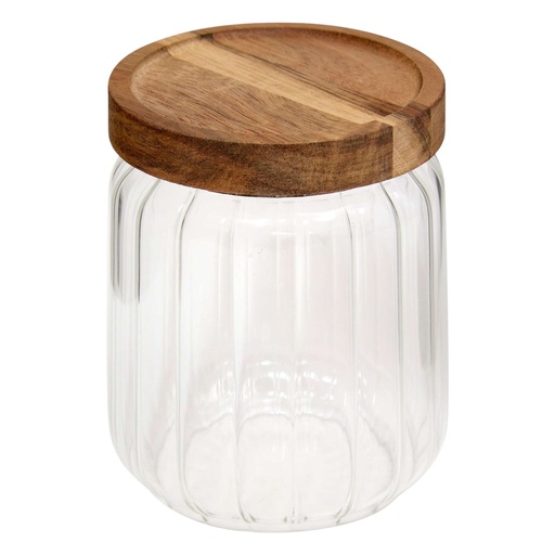 Bocal verre + acacia 500ml HARMONY  