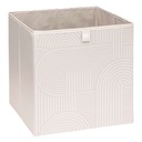 Boîte rangement 31x31 imprimé PO ARCHE  