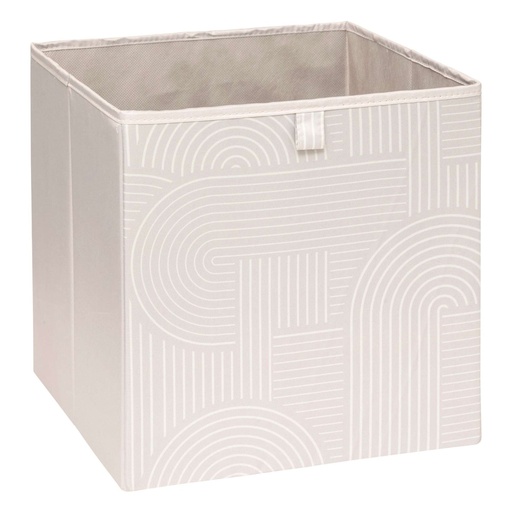 Boîte rangement 31x31 imprimé PO ARCHE  