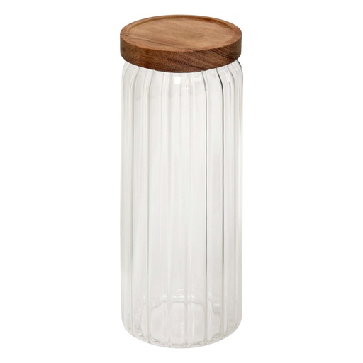 Bocal verre + acacia 1,3L HARMONY  