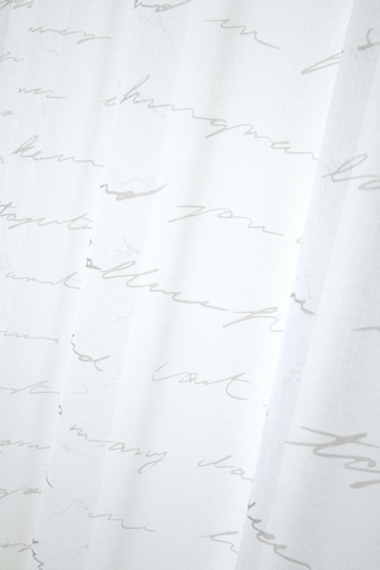 Voilage doureve blanc 135x260