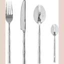 Menagere inox 24p bambou