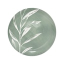 Assiette  plate green h vert 26cm